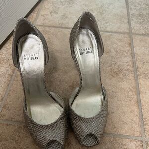 Stuart weitzman divorcee peep toe pump size 7 1/2